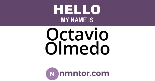 Octavio Olmedo