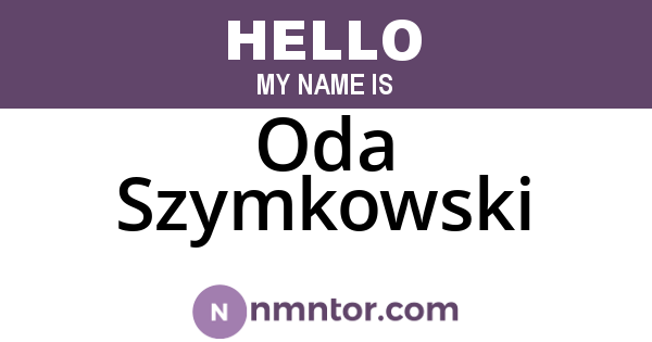 Oda Szymkowski