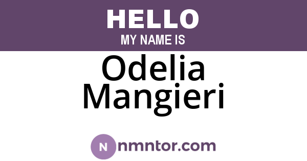 Odelia Mangieri