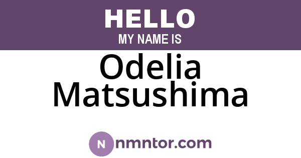 Odelia Matsushima