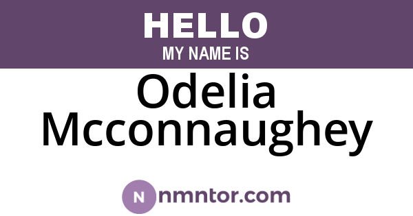 Odelia Mcconnaughey