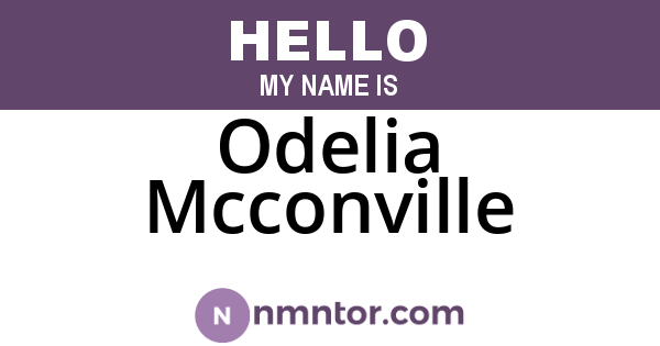 Odelia Mcconville