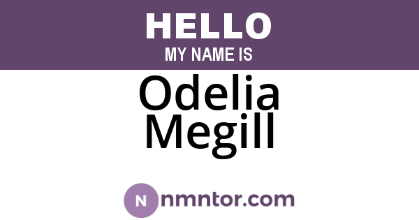 Odelia Megill