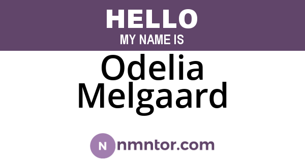 Odelia Melgaard