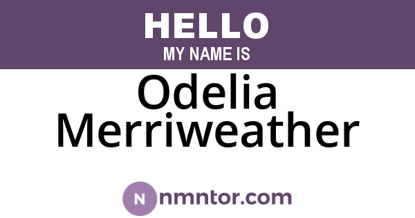 Odelia Merriweather