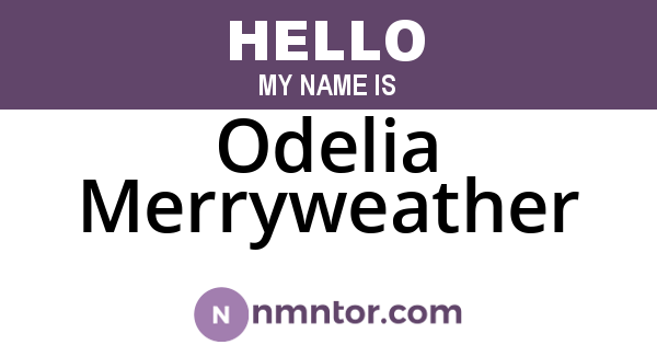 Odelia Merryweather