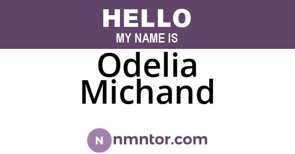 Odelia Michand