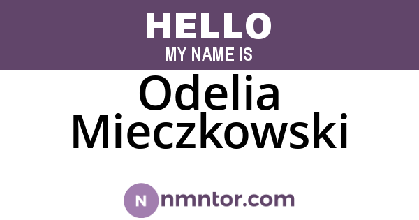 Odelia Mieczkowski
