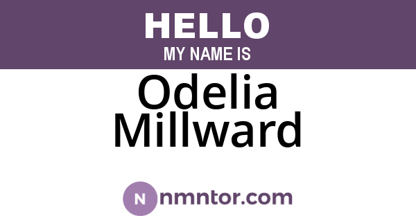 Odelia Millward