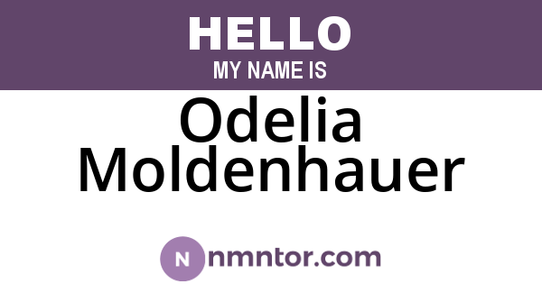 Odelia Moldenhauer
