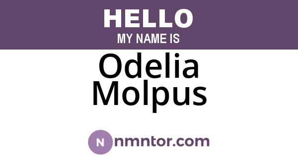 Odelia Molpus