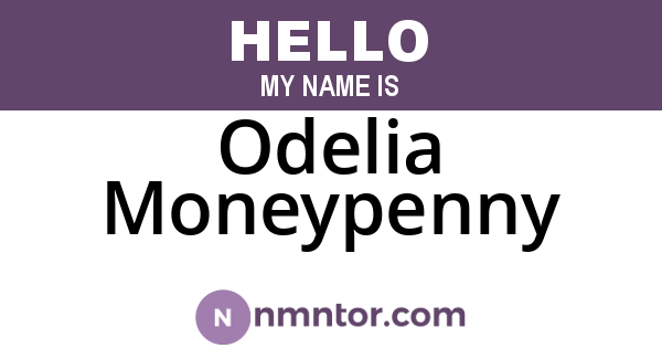 Odelia Moneypenny