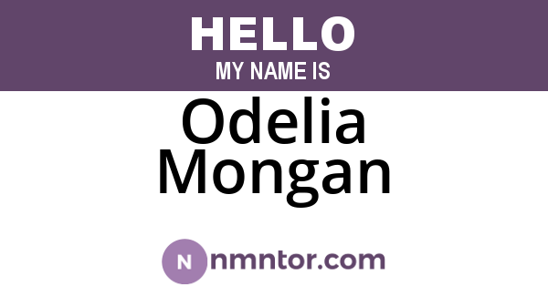 Odelia Mongan