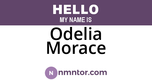 Odelia Morace