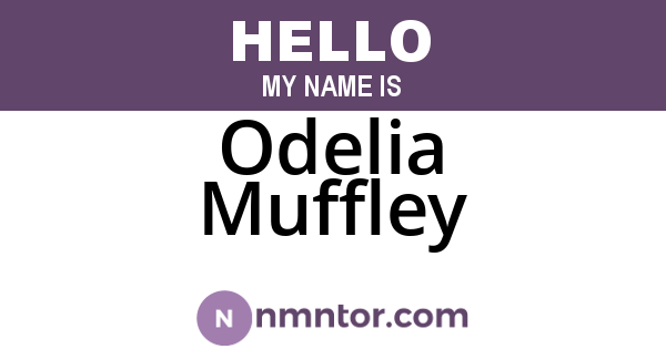 Odelia Muffley