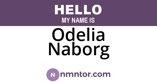 Odelia Naborg