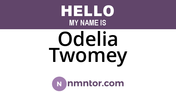 Odelia Twomey