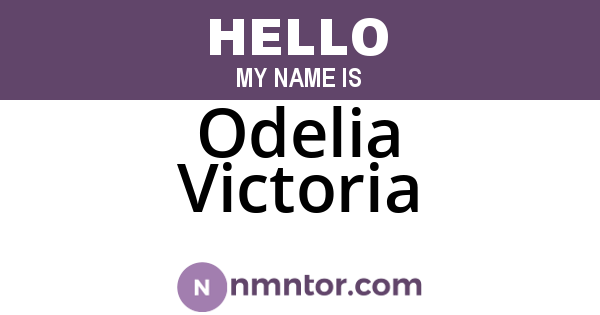 Odelia Victoria