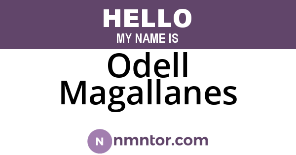 Odell Magallanes