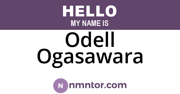 Odell Ogasawara