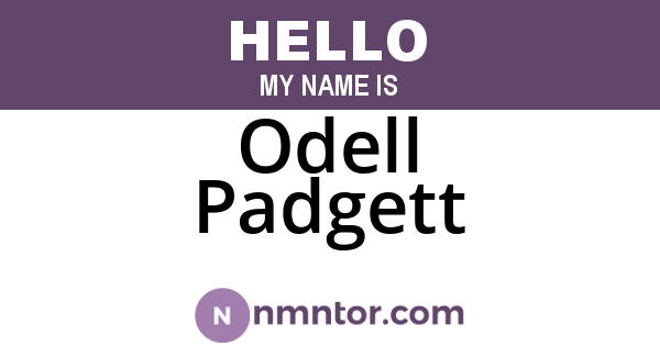 Odell Padgett