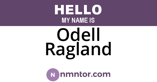 Odell Ragland