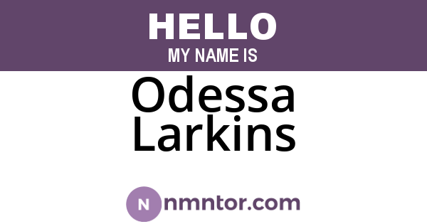 Odessa Larkins
