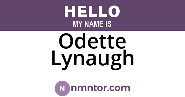 Odette Lynaugh