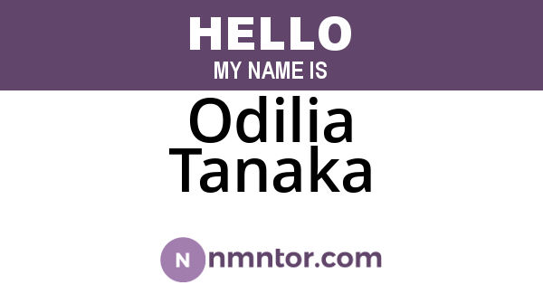 Odilia Tanaka