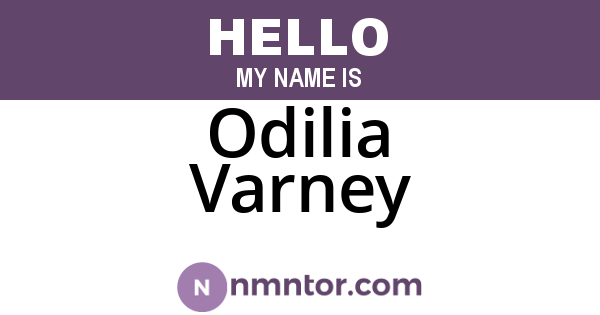 Odilia Varney