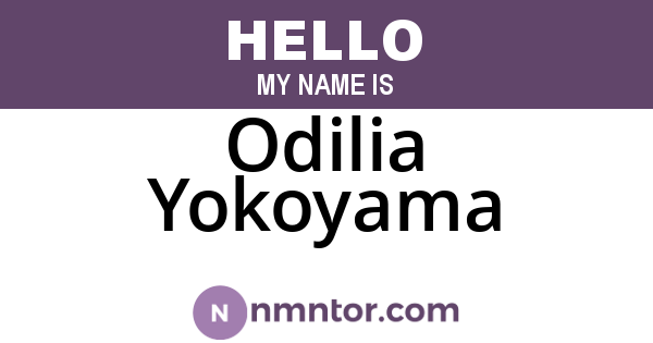 Odilia Yokoyama