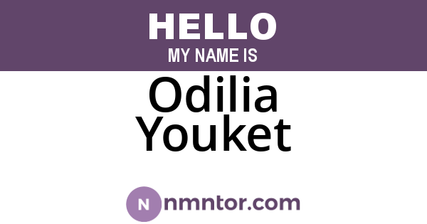 Odilia Youket