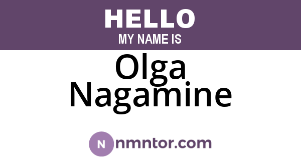 Olga Nagamine