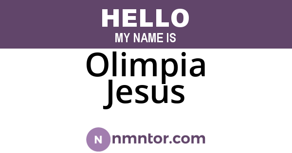 Olimpia Jesus