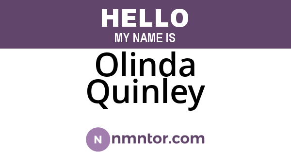 Olinda Quinley