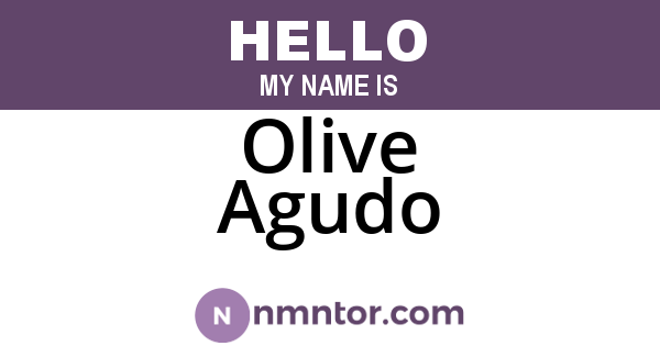 Olive Agudo