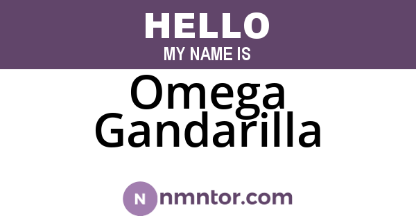 Omega Gandarilla