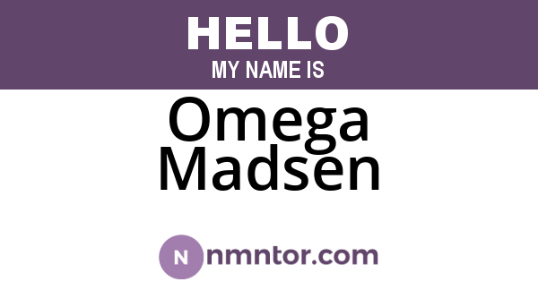 Omega Madsen