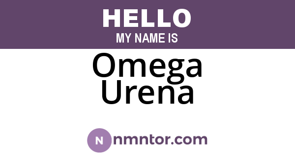 Omega Urena