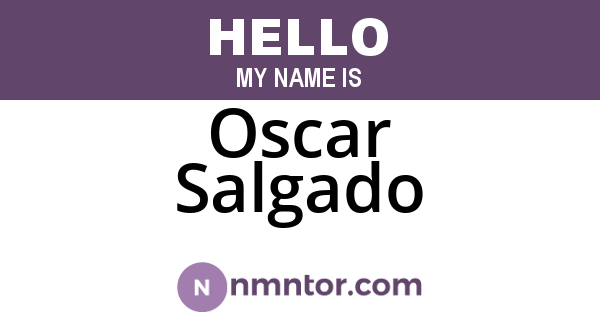 Oscar Salgado