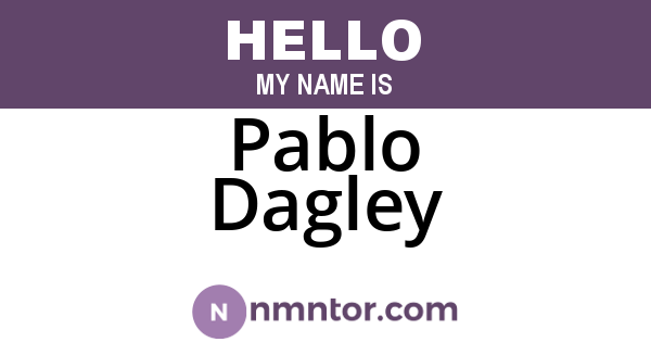 Pablo Dagley
