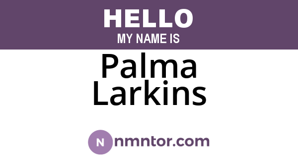 Palma Larkins