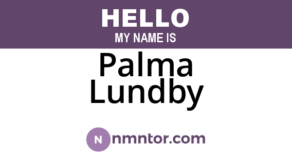 Palma Lundby