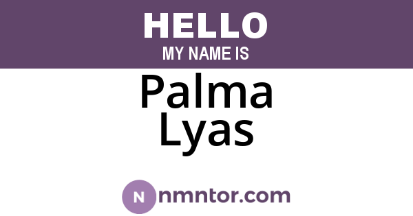 Palma Lyas