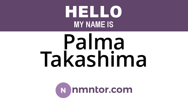 Palma Takashima