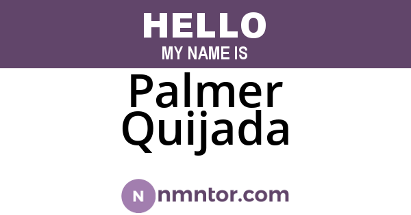 Palmer Quijada
