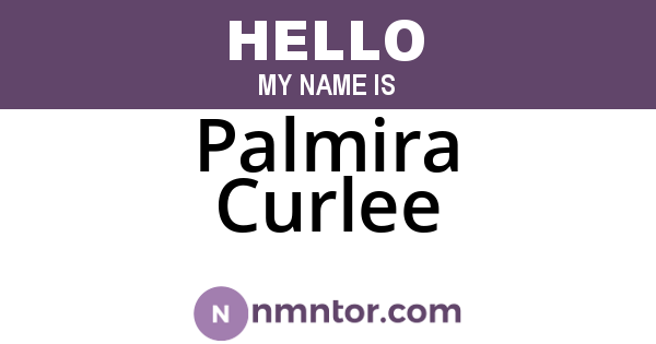 Palmira Curlee
