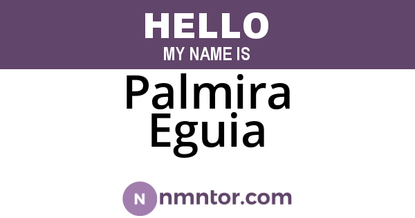 Palmira Eguia