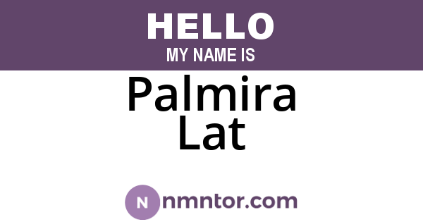 Palmira Lat