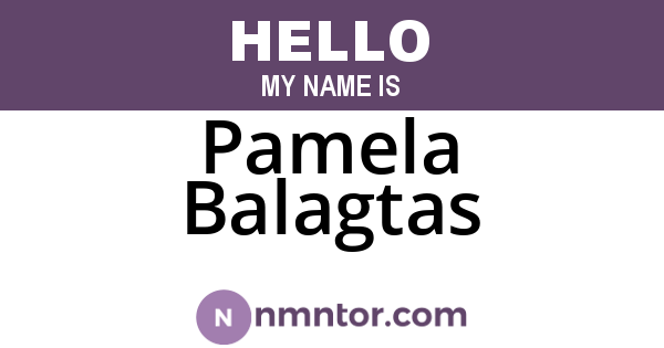 Pamela Balagtas